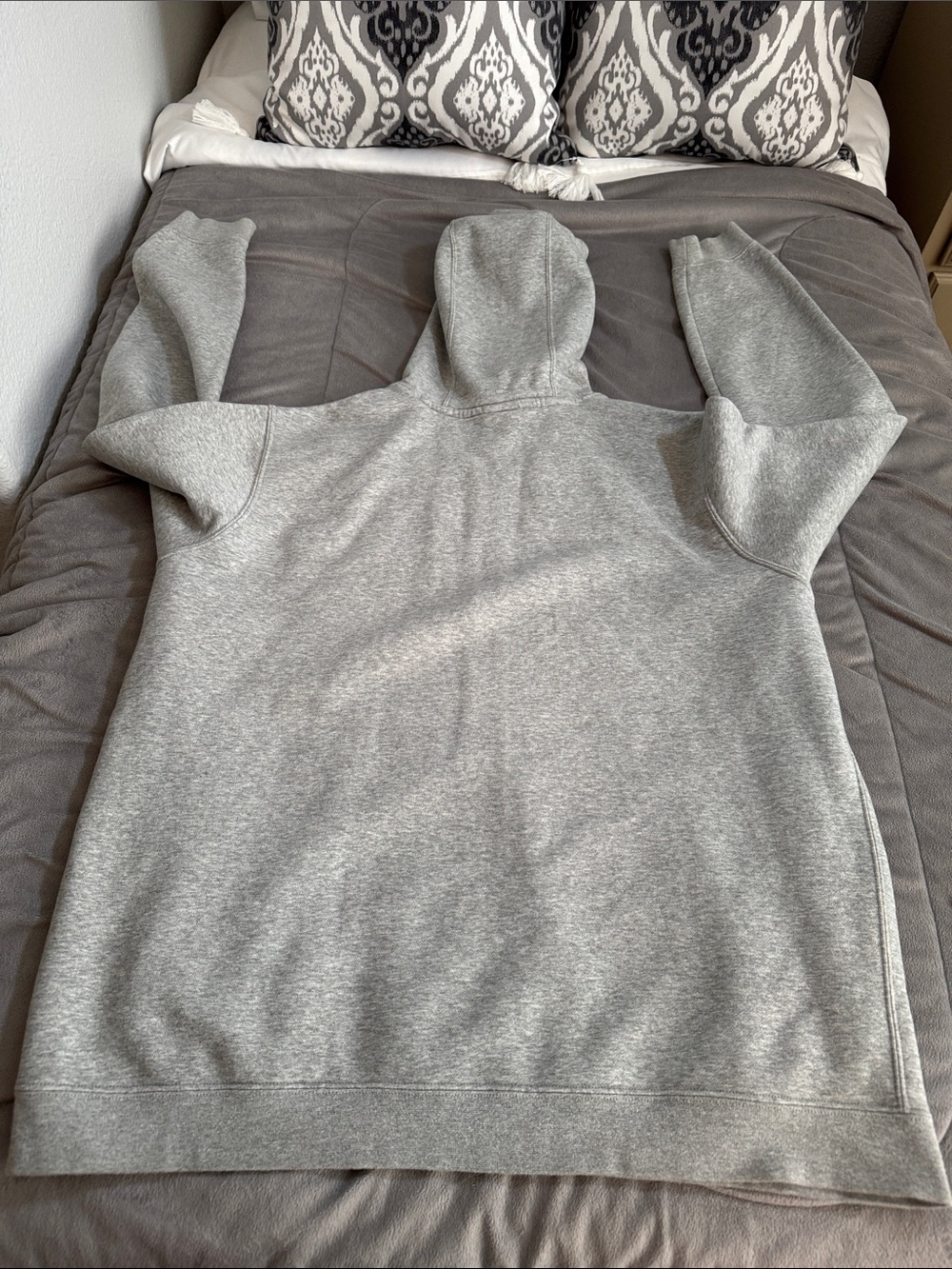 Nike Gray Hoodie with Blue Denver Broncos Logo Sz XL - Picture 11 of 11